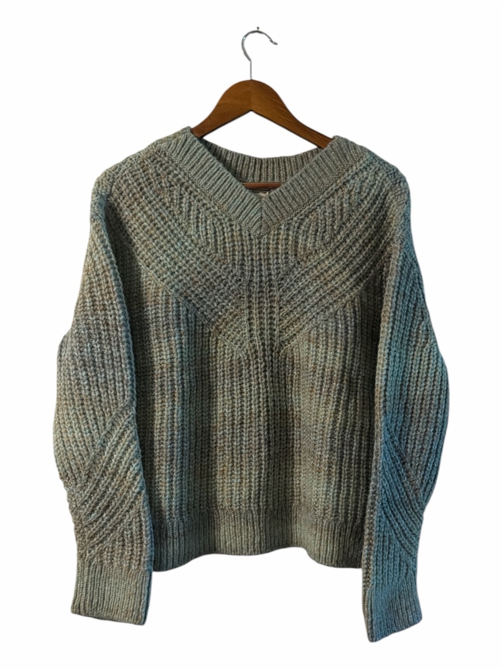 Luxury Old Money minimalistic Club Monaco NWT Italian Yarn Wool Alpaca Sweater M